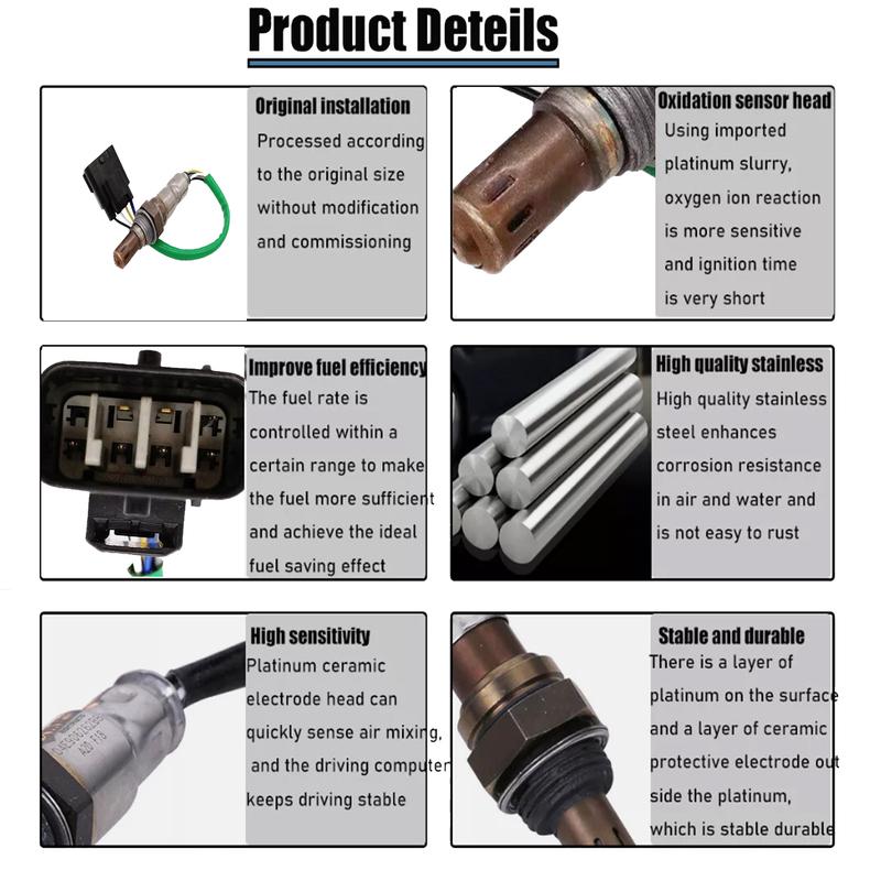 234-5152 New Air Fuel Ritao Lambda O2 Oxygen Sensor For Honda ACCORD 2013-2017 ACURA RLX 14-17 3.5L 36531-5G1-A01 36541-5G1-A01