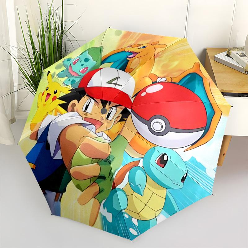 

1pc Pokémon Automatic Open/Close Umbrella - All-Season Portable Umbrella for Women/Men yy251213080