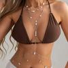 Salircon Summer Beach Sexy Bikini Imitation Pearl Necklace Waist Belly Chain for Women Bohemia Charm Body Chain 2026 New Jewelry