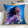 music artist Katy Perry Cushion Cover Soft  EasyWash Pillow Case  Versatile for Couch Bed Travel and Office
