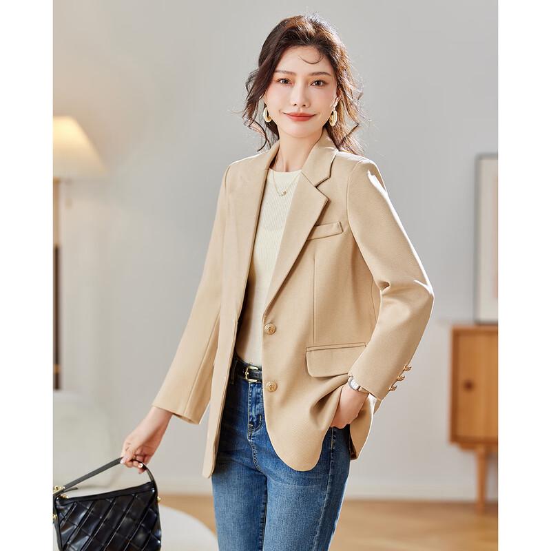 TERRE BLEUE Women s Loose Fit Blazer XL