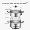 SUPOR 26cm Double-Layer Stainless Steel Steamer