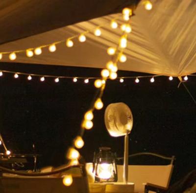 LEISURE CLUB String Camping Hanging Fairy Tent LED Battery Party 40 Lights, Lights, Lights, Decorations, Illumination, Outdoor/Indoor, Waterproof,