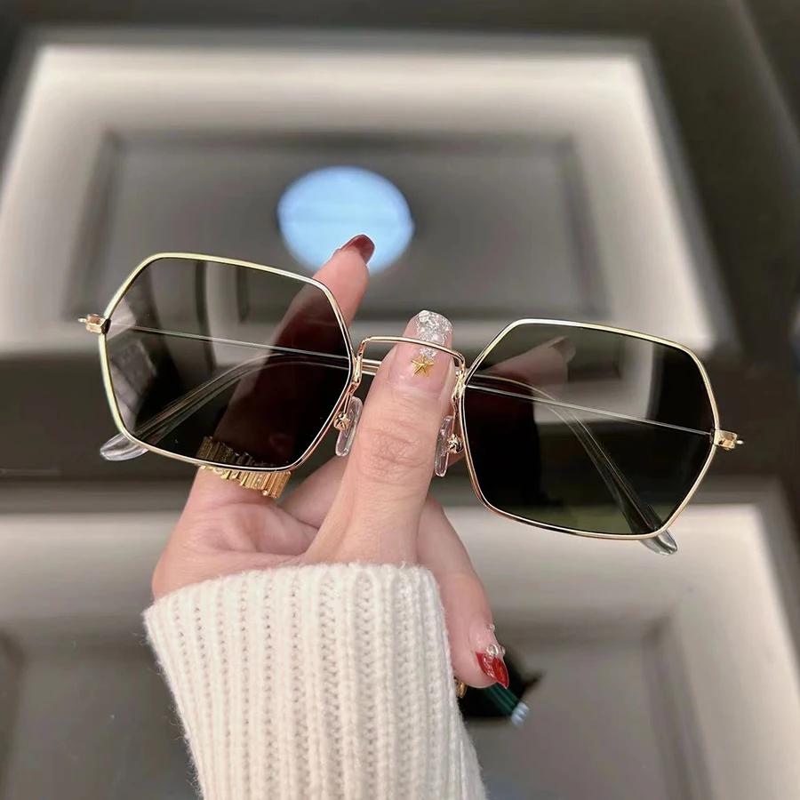 Fashion Square Retro Sunglasses Women Men Brand Designer Vintage Sun Glasses Female Male Mirror Punk Outdoors