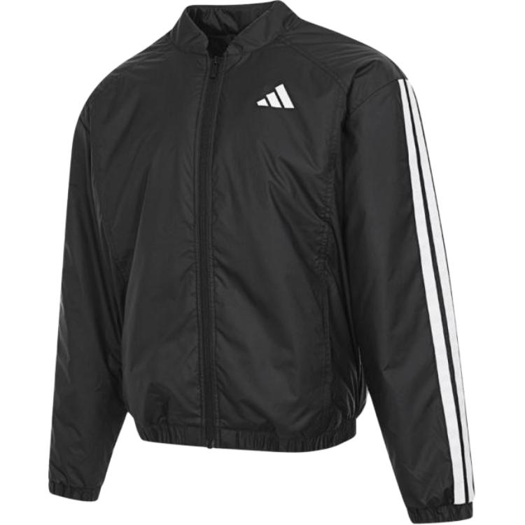 

Adidas Ess 3S Ins B J Lightweight Sports Zip Cotton Jacket Men Jacket Black JD1294 L