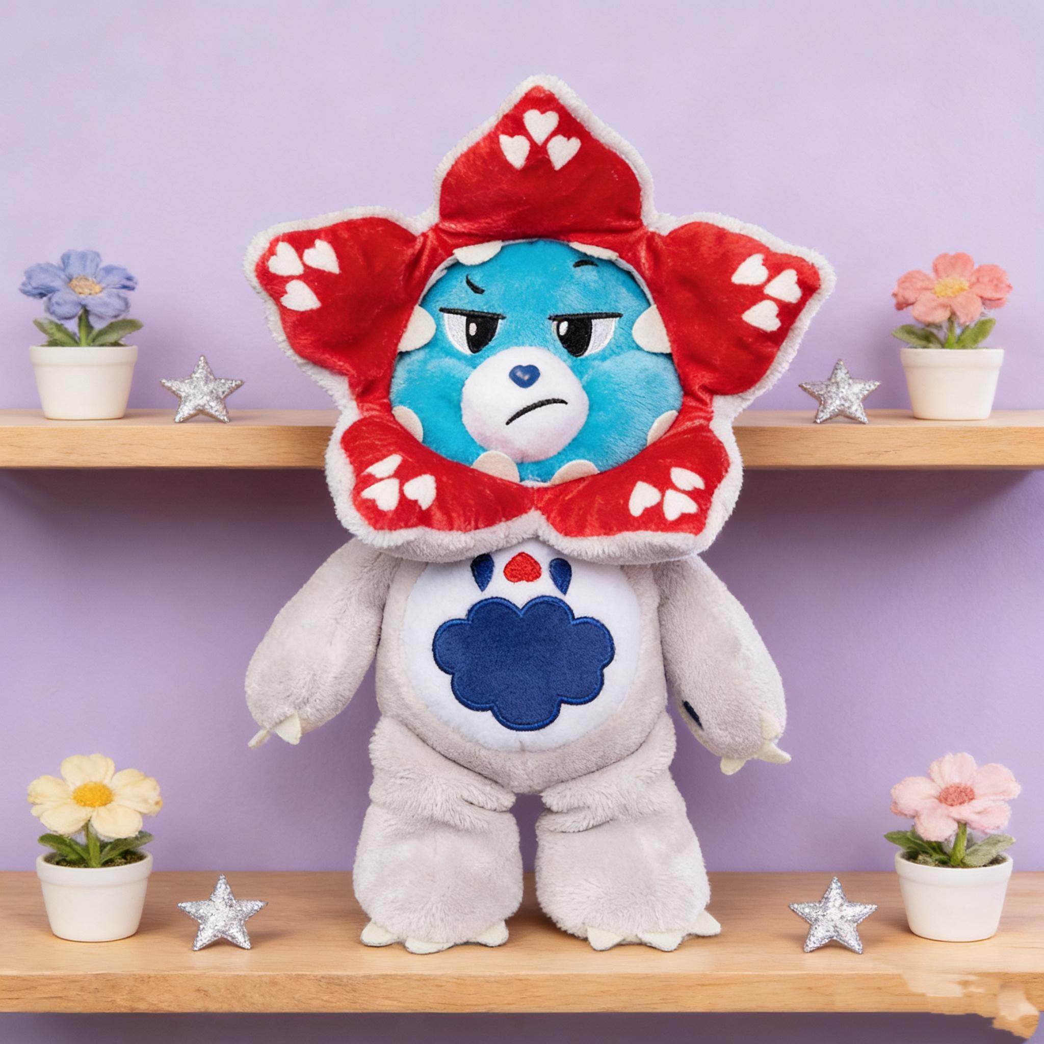 

Нетоксичный Новый Каннибальский Цветок Любовный Медведь Мультяшная Плюшевая Игрушка Демонический Бог Милый Медведь Кукла Детская Плюшевая Игрушка Подарок на Фестиваль