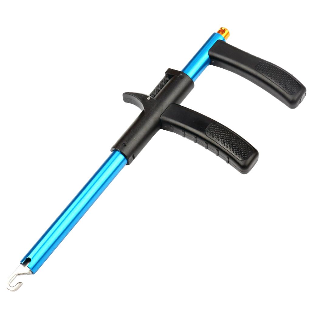 Fish Hook Remover Tool Extractor, Easy Squeeze Out Fishing Hook Separator Aluminum Fish Hook Removal Puller for Fishing