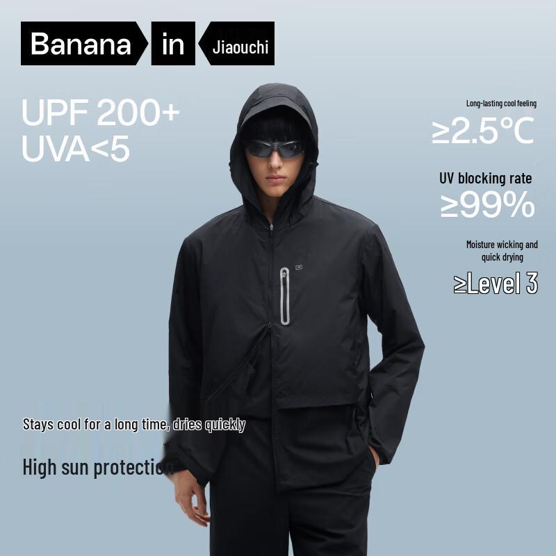 Banana in 502UV Pro Unisex Sun Protection Jacket