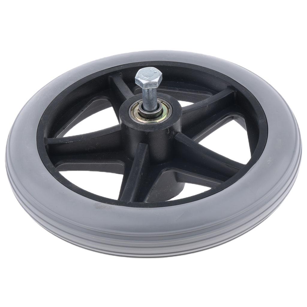 3x Polyurethane Replacement Wheels for 6 Inch Manual Carts / Wear Resistant