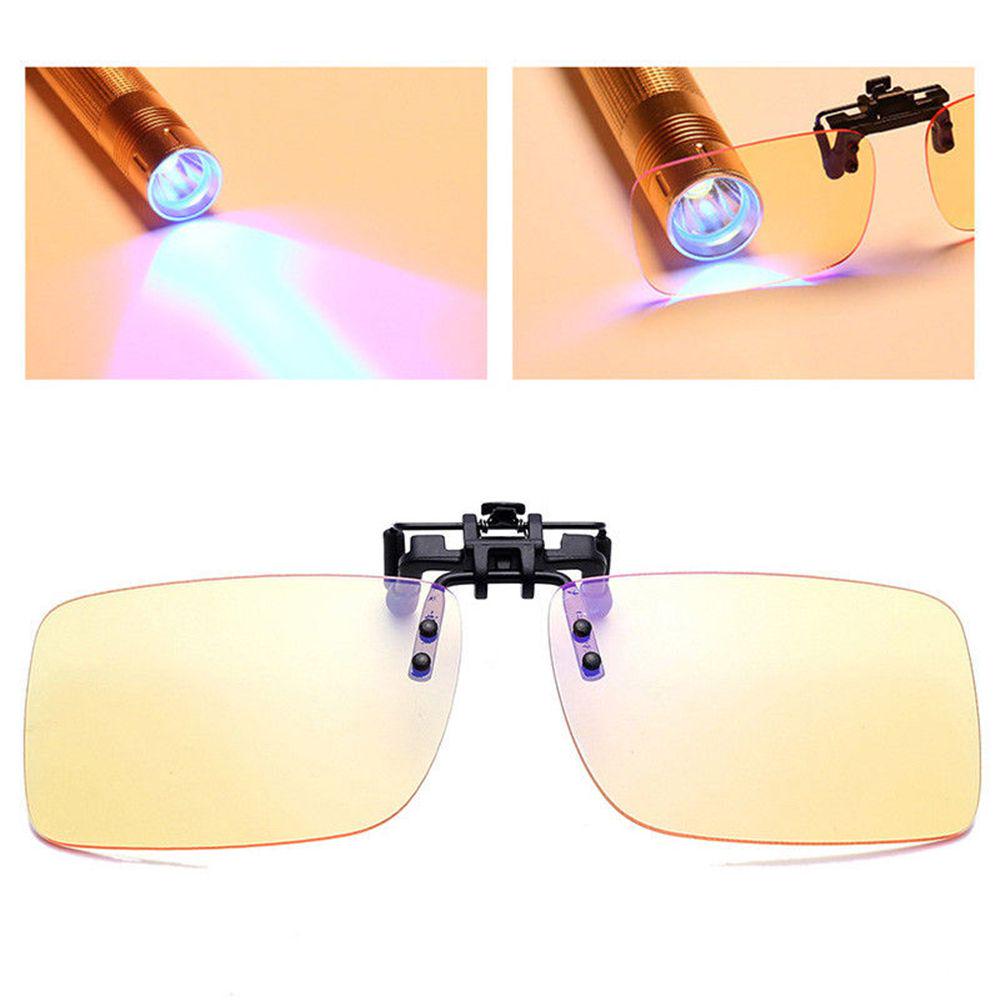 Polarized Clip-On Sunglasses UV400 High Definition Frameless Sun Glasses Clips for Men And Women Outdoor Shades Glasses