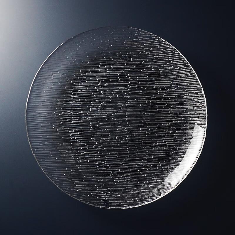 Hanyou Dream Round Glass Fruit Plate, 27cm