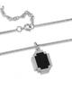 Nonenon Pixel Oval Nec Silver925
