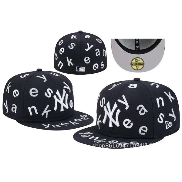 Nová baseballová čepice Vyšívaná týmová čepice Americká liga Basketbalová čepice Korejská Chao Hip Hop Kreslená s plochým okrajem