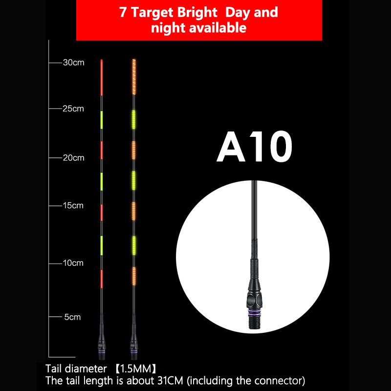 Smart Fishing Float Bite Alarm Fisk Agn Led Lys Fargeskifte Bøye Med