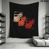 Miami Heat Fire Passion Threepiece Set 1 Duvet Cover 2 Pillowcase Without Core Bedding Set Christmas Birthday Gift
