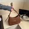 Simple pressure shell autumn temperament bow decorative design texture large capacity casual axillary shoulder women's bag