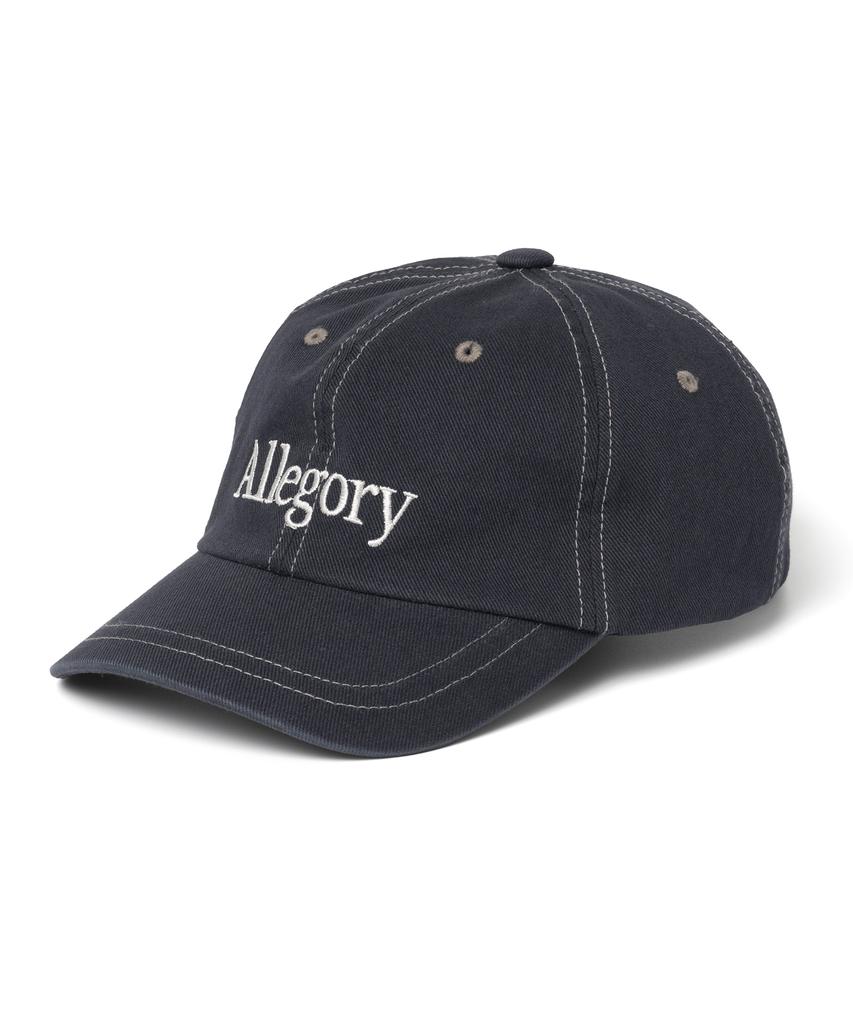 MILLO WOMEN Stitch Cotton Ball Cap [Deep Navy]