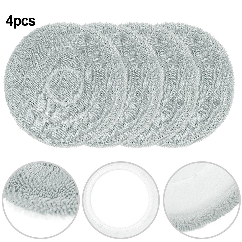 4 Pieces Mop Cloth Kit For LEFANT For M3L Robot Vacuum Cleaner Compatible Replacement Microfiber Pads For Maintaining Hygiene