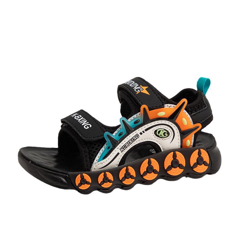 Fashion Girls' Shoes Summer New Child Sandals Soft Soled Boys' Shoes Anti Slip Girls Sandals Comfor Beach Shoe