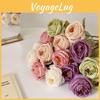 Style French Silk Roses For Wedding Decor Photography Props Home Styling