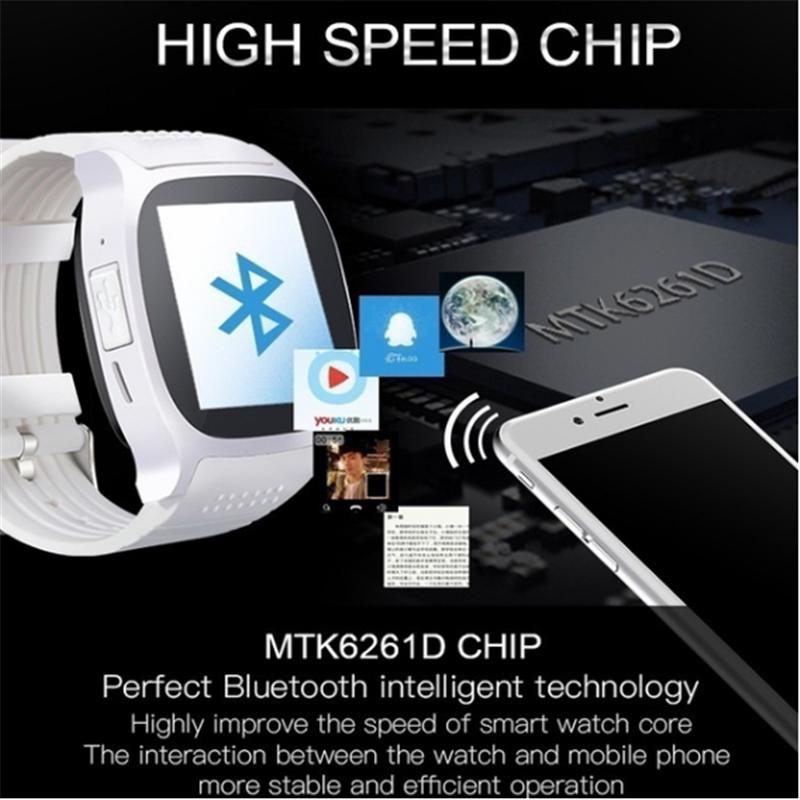 Buy Fashion Smart Watch Bluetooth Camera Music Player Sim TF Card ...