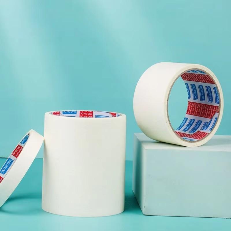 1Pc Selling Long Masking Tape Beige Car Painting Car House Oil Painting Single-Sided Masking Tape Adhesive Sealing Supplies