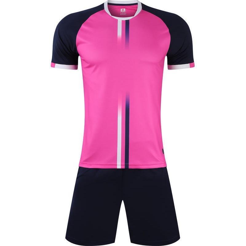 Summer New Short Sleeve Soccer Uniform Set Men'S Game Training Team Uniform Adult Soccer Jersey Sportswear 2101