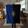 Football Club Internazionale Milano2 Flannel Blanket, High quality Comfortable for All Seasons, Home Decor, Warmth and Comfort