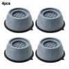 4ks/sada Základna Antivibrační podložka Bracket High Foot Pad
