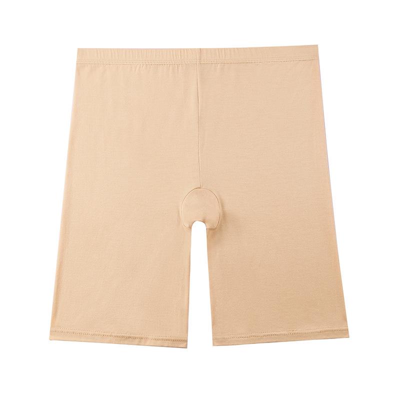 Women's Seamless Safety Shorts - Plus Size Anti-Exposure Modal Summer Boxer Briefs