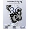 Wireless Earbuds Bluetooth 5.4 Headphones Bass Stereo EarBud