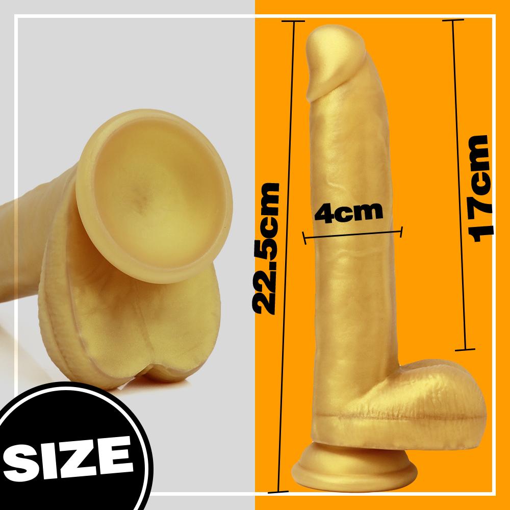 Silika Jel Yapay Penis Porno Büyük Boy Seks Oyuncağı Yapay Kadın Yapay Penis Mastürbasyon G Noktası Orgazm Simüle Seks Dükkanı