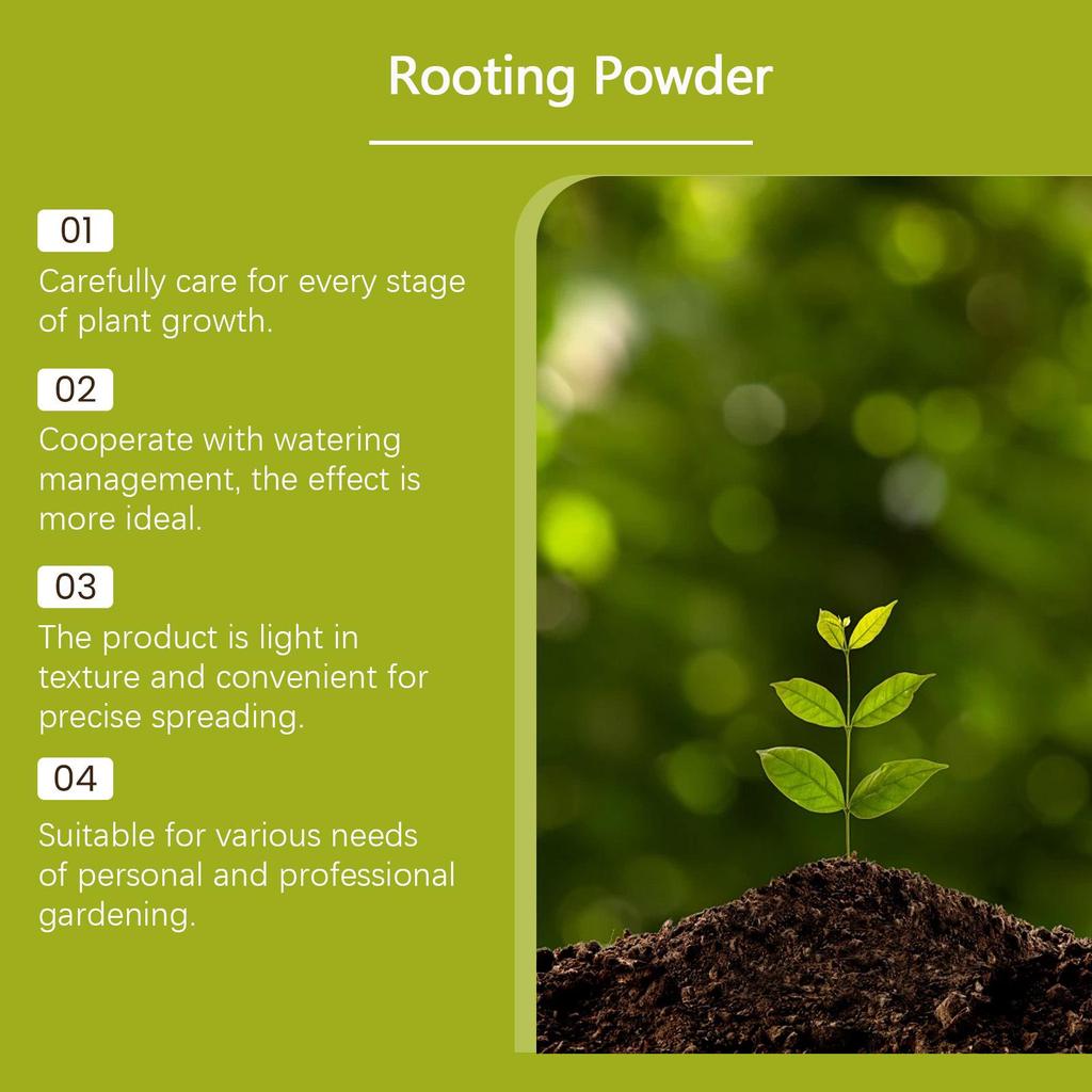 MOONSPRY Universal Plant Rooting Powder - Gentle, Long-Lasting Nutrition for Robust Growth