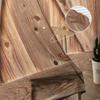 Wooden Door Sheer Curtain for Bedroom Tulle Voile Curtain for Kitchen Living Room Decor Window Treatment