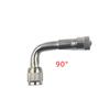 1PC 45/90 Degree Air Tyre Valves for Truck Motorcycle Cycling Accessories Adapter Inflation Nozzle Extension Rod Elbow