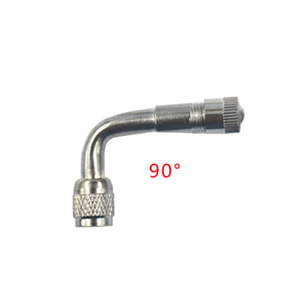 1PC 45/90 Degree Air Tyre Valves for Truck Motorcycle Cycling Accessories Adapter Inflation Nozzle Extension Rod Elbow