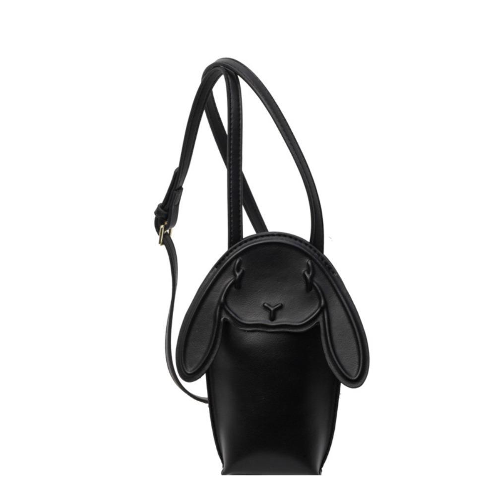 Mini Bunny Phone Bag Cartoon PU Leather Bag Trendy Rabbit Crossbody Bag  Gift