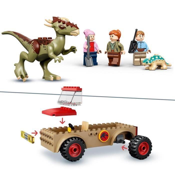 Lego® 4+ jurassic world 76939 l’évasion du stygimoloch, dinosaure jouet de construction pour enfants dès 4 ans avec figurines