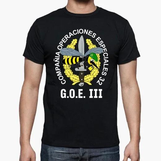 Spanish Legion GOE III COE 32 Mod 03 Special Operations Emblem TShirt Summer Cotton Oneck Mens Short Sleeve TShirt New S3XL