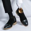 Men's Shoes Large Size Suede Casual Shoes Men's Autumn and Winter New Leather Shoes Men's One-pedal Short Boots Men's Martin Boots