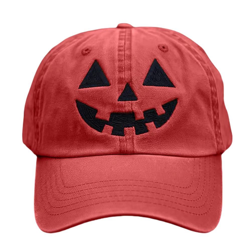 Halloween Hat Baseball Cap Embroidery Halloween Sun Hat Unisex Baseball Hat for Men and Women