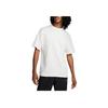 Nike Solo Swoosh Logo Detail Crew Neck T-Shirt Men Tops White CV0559-030