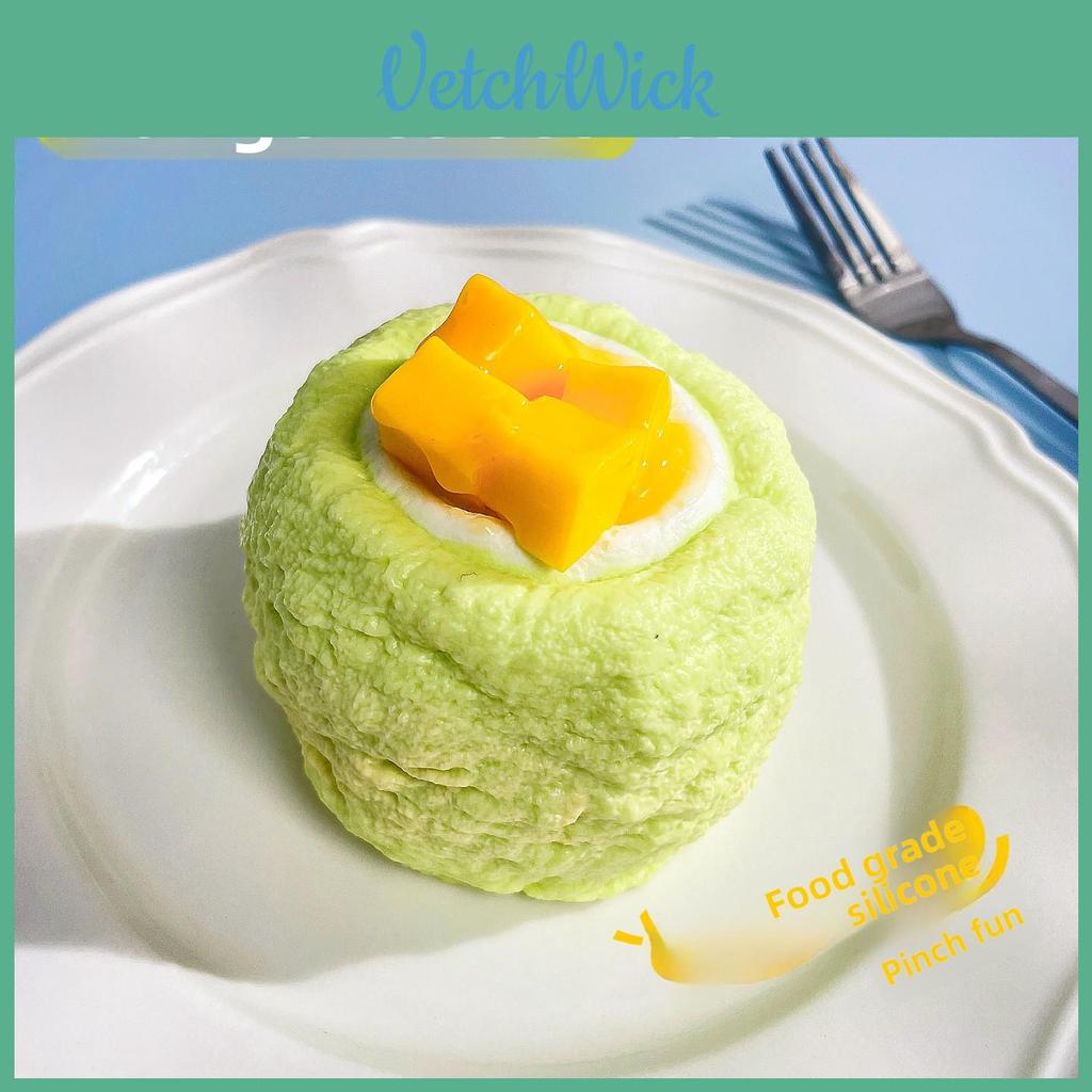 Mango Scone Food Grade Silicone Stress Relief Toy For Kids And Adults
