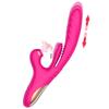 Adult Female Supplies Beauty Multifunctional Vibrator Female Masturbation Massage AV Sucking and Beating Telescopic Stick