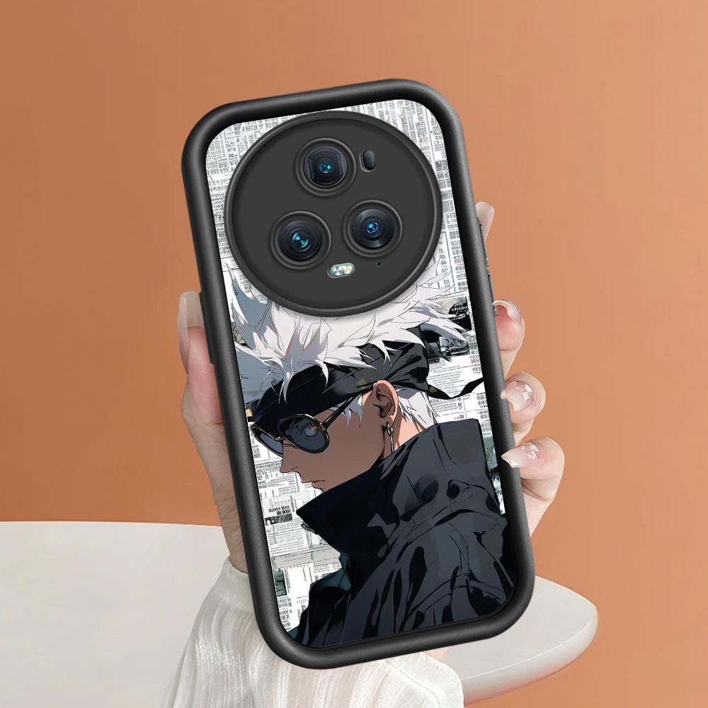 Soft Silicone Square Ladder Printing Pattern Phone Casing Full Cover Camera Shockproof Protection Rubber Case for Huawei Honor