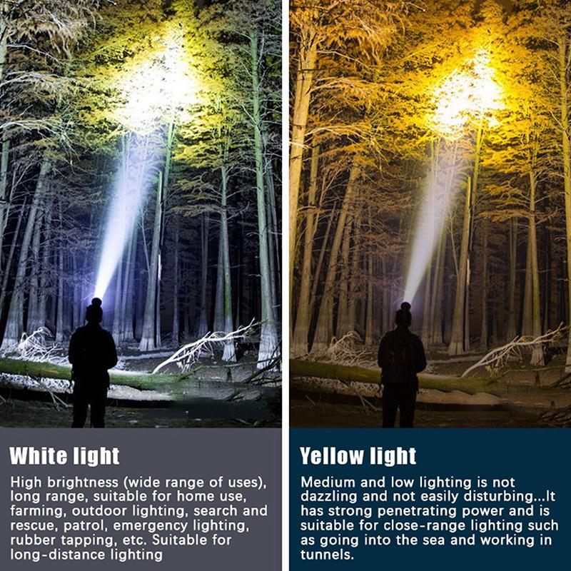 Smart Induction White Light Led Headlight Usb Charging Sensor Led Headlamp Outdoor Multi-Function Head Torch Lantern Lamps