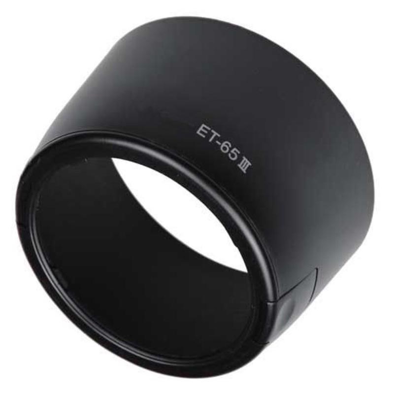 Et-65Iii Lens Hood For Canon Ef 85Mm F/1.8 Usm 100Mm F/2, Sf Ef 135Mm F/2.8 Lens