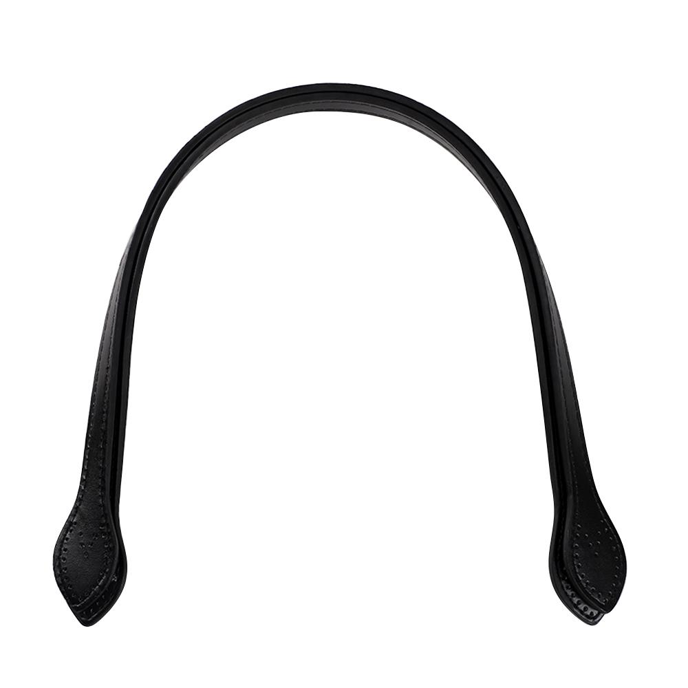 2Pcs 60cm Pu Hand-Sewn Heart-Shaped Handbag Strap DIY Simple Single Shoulder Bag Strap Knitted Bag Detachable Strap