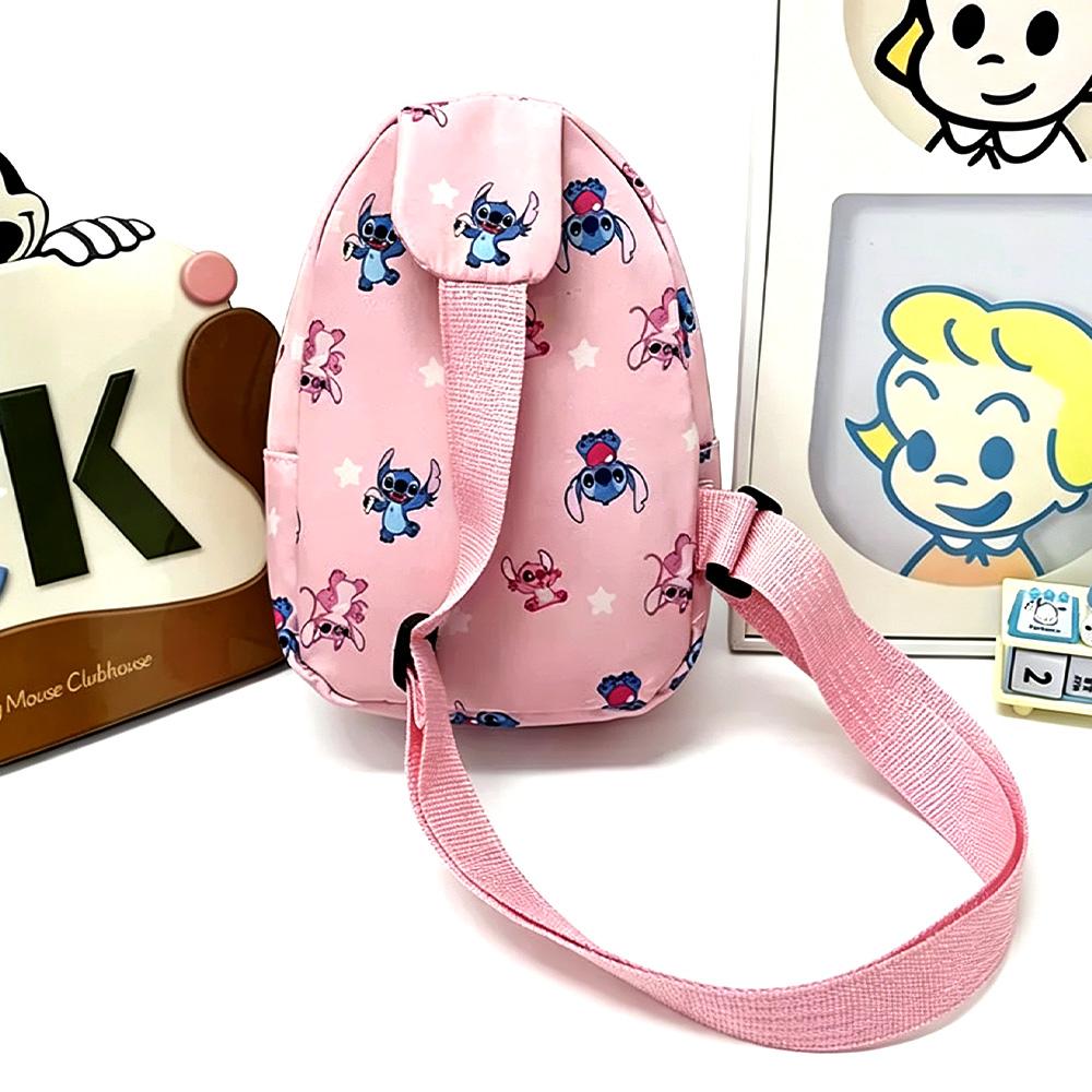 Angel Anime Cartoon Crossbody Bag Fashionable Casual Mini Chest Sling Coin Purse Creative Gift