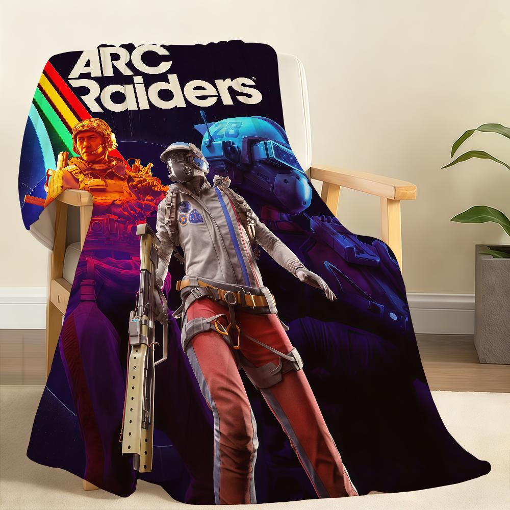 Hot New Game A Arc R RaidersS Blanket Soft Throw Blanket for Home Bedroom Bed Sofa Picnic Travel Office Rest Cover Blanket Gift